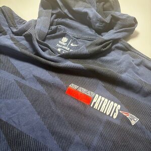 Nike NFL New‎ England Patriots Dri-FIT Hoodie Shirt Mens XL